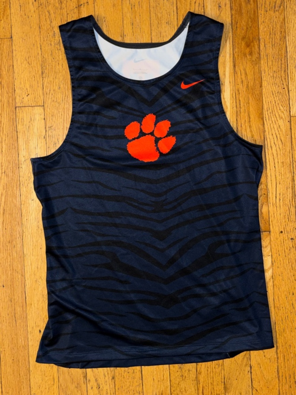 Nike Clemson Tigers Dri-FIT Women's Track Singlet Tank - Medium